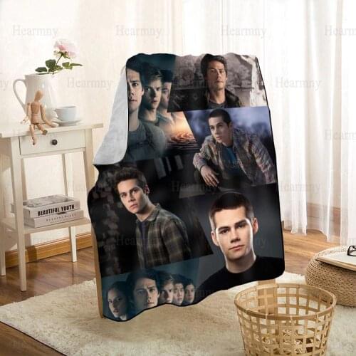 New Arrival Dylan O'Brien Blankets Printing Soft Blanket Throw On Home/Sofa/Bedding Portable Adult Travel Cover Blanket 1208p