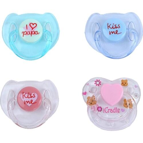 Brand New Pacifier Accessories Reborn Doll Supplies Dummy Pacifier Magnet For Reborn Baby