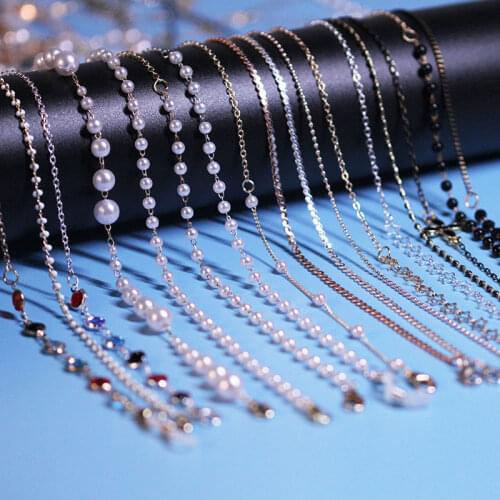 Eye Glasses Sunglasses Spectacles Eyewear Chain Holder Cord Lanyard Necklace Glasses Chain Eyewears Cord Holder Neck Strap Rope