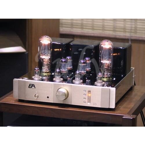 EA-S 211 12AY7 5AR4 Bile rectifier fever single-ended Class A amplifier, 23W+23W high power amplifier, 23HZ-23KHZ
