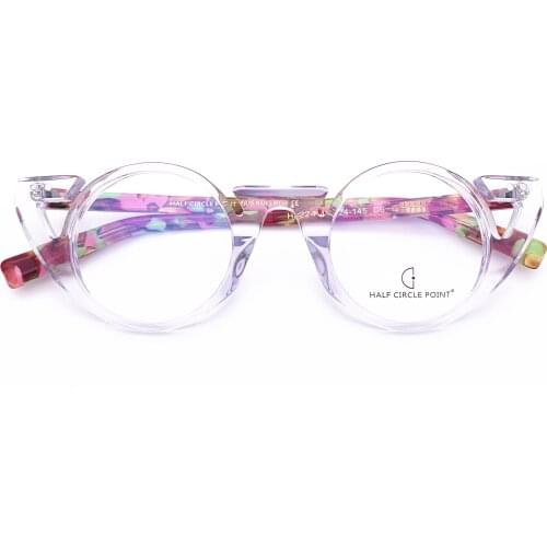 Belight Optiacl Acetate Irregular Shape Glasses Frame Men Women Prescription Eyeglasses Retro Optical Frame Eyewear HP224