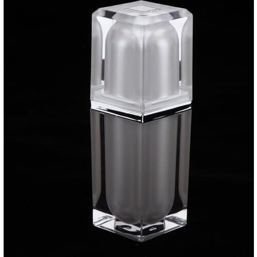 Portable Luxury Airless Pump Bottle Lotion Bottles For Travel,Stay Overnight,Hiking,Outdoor,Camp