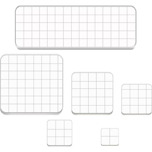 1Pcs Acrylic Block Clear Stamp Transparent Kids Stamps Embossing DIY Craft Stamps Background Stamps For Card Making Scrapbooking