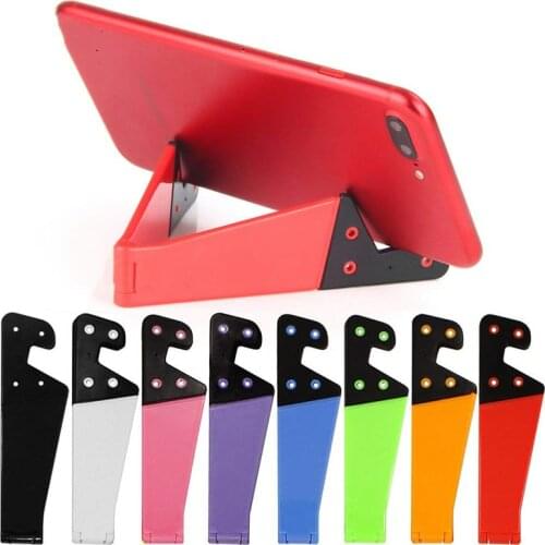 Adjustable Mobile Smartphone Holder Stand for IPhone X Samsung S10 Phone Tablet Holder Foldable Cellphone Support Stand
