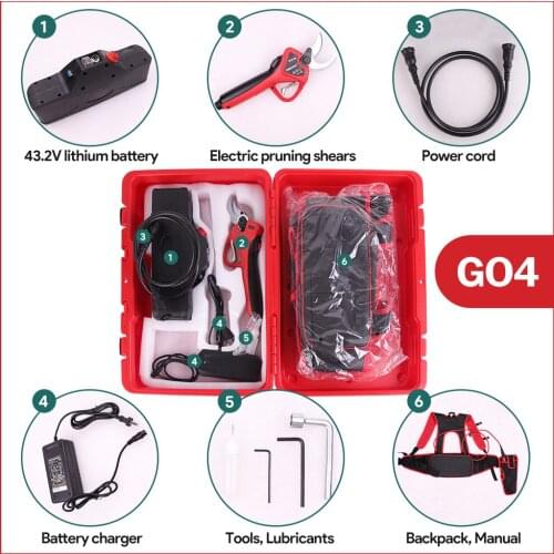 SWANSOFT Electric pruning shears garden pruning machine electric garden scissors electric pruning scissors