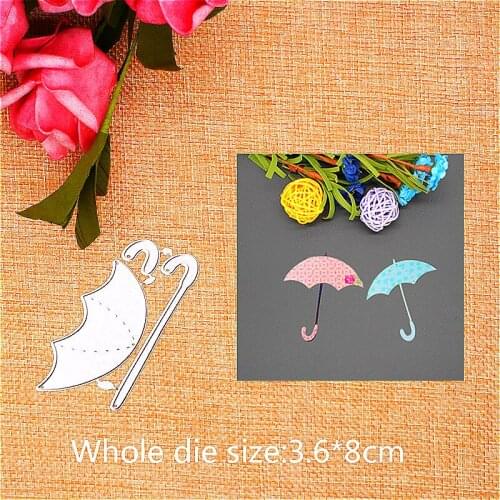 Build Up Umbrella Metal Cutting Dies Stencil for DIY Scrapbooking album Decorative Embossing Craft Dies Cut Paper Cards Tool