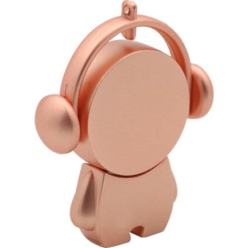 10pcs/lot Metal Musician Mini USB2.0 Customized Logo U Disk