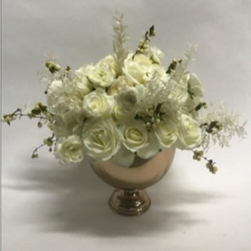 10pcs)Wedding Pedestal flower stand wedding Bowl Table Centerpiece or Use as Flower Compote, Ideal for event Decor 479