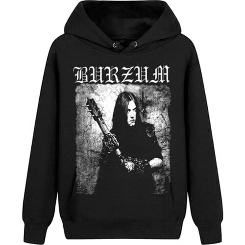 3 designs Norway Burzum pollover Sweatshirt Rock shell jacket black hoodies heavy metal sudadera Demon death fleece