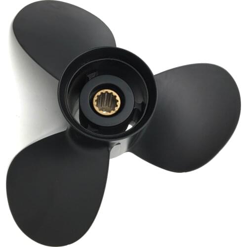 Free shipping 11.4x14, 25hp-70hp for MERCURY outboard engine 13 tooth spline ALUMINIUM PROPELLERS mercury outboard propellers
