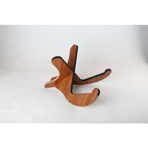 Wood Bracket Ukulele Violin Wood Portable Folding Guitar Bracket Stand