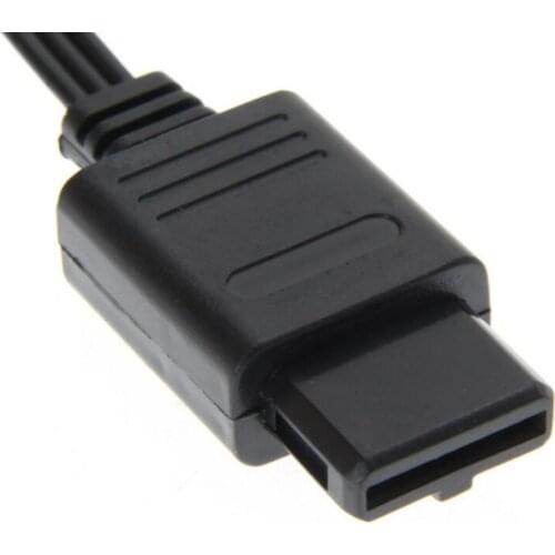 RCA AV Composite Cable Adapter for SNES N64 GameCube Audio Video Cord