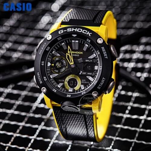 Casio Watch men G-SHOCK top brand luxury set Small Interchangeable strap carbon fiber protection Sport relogi watch GA20001A9