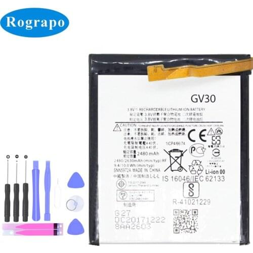 New 2630mAh GV30 SNN5972A Battery for Motorola Moto Z XT1650-01 XT1650-03 XT1650-05 GV40 XT1650-02 Mobile Phone Batteries
