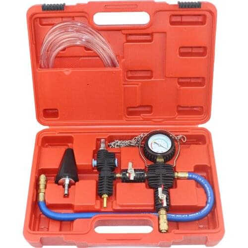 Professional Vacuum Type Cooling System Refill Kit Cooling System Vacuum Purge & Refill Kit acuum tank water change tool