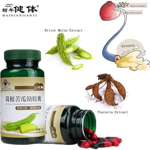 Pueraria lobata Momordica charantia Extract Lower Blood Pressure,Health Care ProductsFor The Elderly