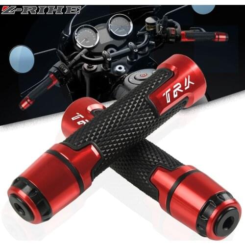 7/8'' 22mm Motorcycle knobs Anti-Skid scooter Handle ends Grips Bar Hand Handlebar For Benelli TRK502 TRK 502 TRK 502X 2017-2018