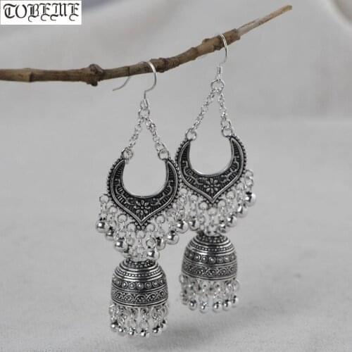 Handmade 100% 925 Silver Earrings Vintage Sterling Silver Bohemia Earrings Pure Silver Women Earrings