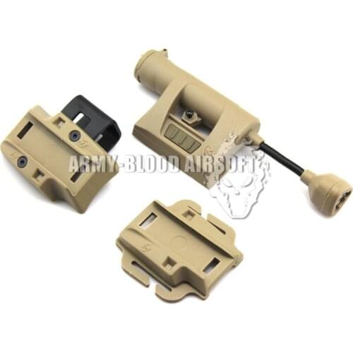 Night-Evolution NE05006 Princeton Tec CHARGE MPLS Lighting System Tactical Helmet Light (DE BK)