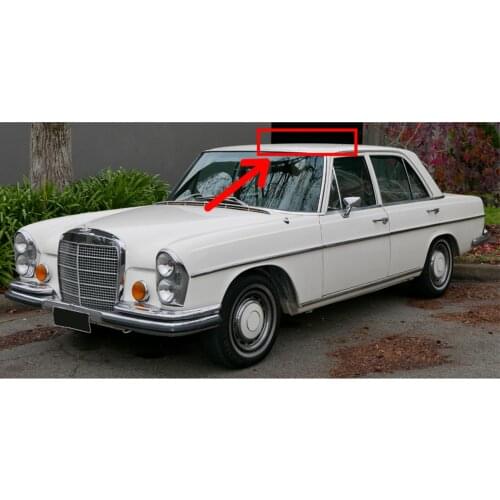 For Mercedes w108, w109 Sunroof Seal Rubber Weatherstrip Waterproof S Class 1965-1972