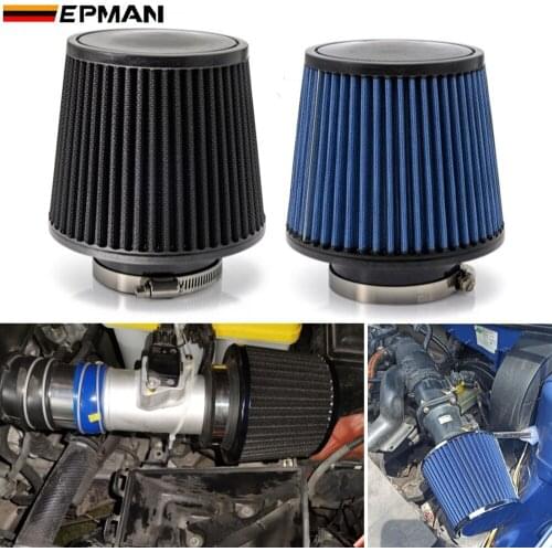 EPMAN Air Intake Filter 3" 76mm Height High Flow Cone Cold Air Intake Performance For Cherokee 84-05 EP-AF001A