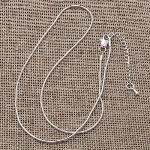 Chain Necklaces for Women Girls Silver Color Jewelry Wholesale Fashion Necklace Cheap Price