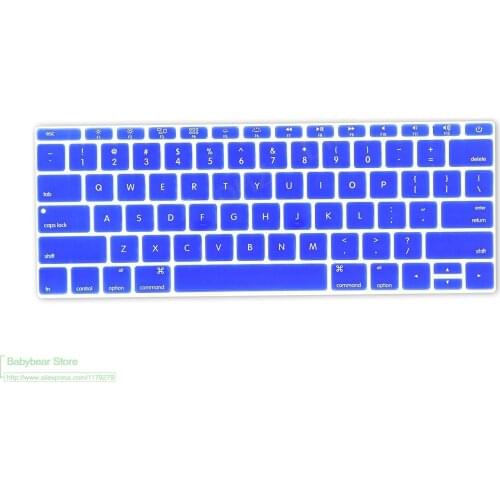 2016 US version Keyboard Skin Cover Protector for Apple MacBook Pro 13" inch A1708 (NO Touch Bar) for Mac book Pro 13.3 1708