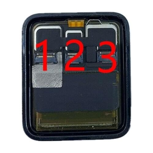 5pcs/lot, Original new For Apple Watch 3 Series 3 LCD Display / Touch Screen FPC Connector Contact on Mainboard