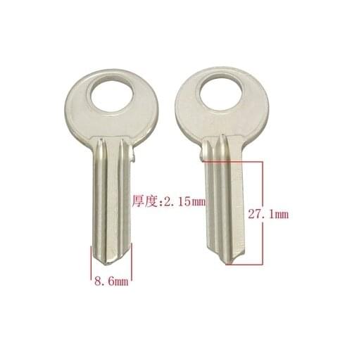 A079 Wholesale Locksmith Keymother Brass House Home Door Blank Empty Key Blanks Keys 25 pieces/lot