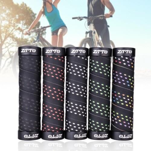 Aluminum Alloy 2Pcs Lightweight Bicycle Locking Grip Cover Bike Handlebar Cover Comfortable for MTB