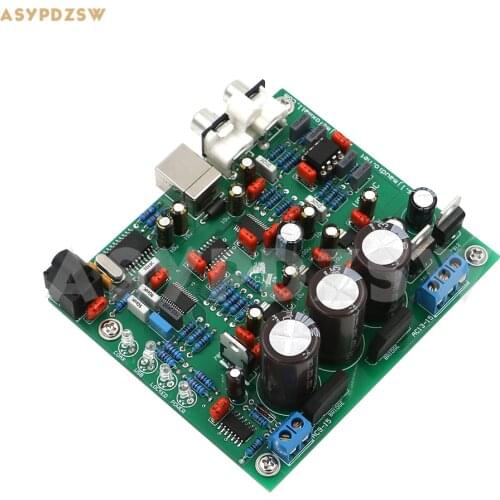 CS4398 DAC With USB Optical fiber 24/192K decoder 32K-192K/24BIT DIY Kit/Finished board