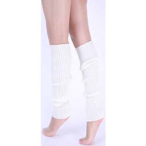 Punk Solid Black Cool Knit Long Socks Women Outdoor Knee High Elastic Leg Warmers 2020 Lady Warm Slim Gothic Hip-hop Rock Sock