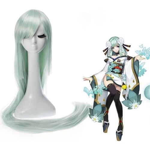 Game Onmyoji Cosplay Wigs Sei Tou Yuki Cosplay Wigs Heat Resistant Synthetic Game Cosplay Wig Halloween Party A O An Don Wig