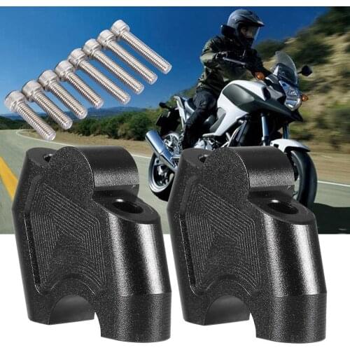 1 Pair Motorcycle Riser Lifting Handlebar Clamp for Honda NC700X NC700S NC750X NC750S CB500F CB500X