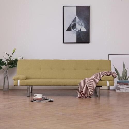Simple Folding Sofa Bed with Two Pillows Double Sofas Lazy Sofa for Living Room Sofa Bed Furniture Bedroom Furniture Sofa