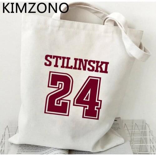 Teen Wolf shopping bag reusable grocery handbag bolsas de tela shopper bag bolsa compra boodschappentas ecobag reusable grab