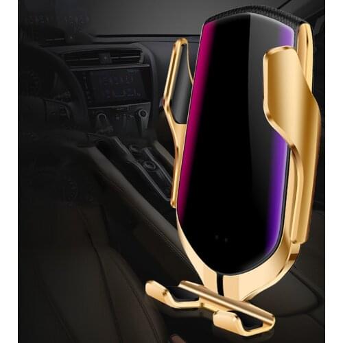 10.8W Universal Car Phone Holder Wireless Car Charger Infrared Induction Car Wireless Charger Fast Charging For Air Vent Mount