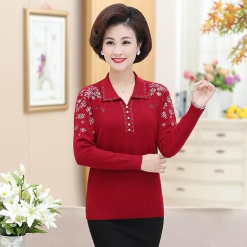 Spring Autumn Jacket Slim Long Sleeves Knit Sweater Women Pullover Sweaters Woman Plus Size Casual Tops HK133
