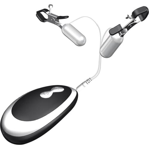 Nipple Vibrator Vibrating Nipple Clamps Clitoral Clip Breast Massage Clitoral Stimulation Female Games SexualToy Adult