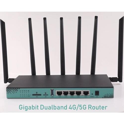 High Power MT7621 chipset 2.4g&5g Wifi Modem gigabit 5G SIM Wireless Router