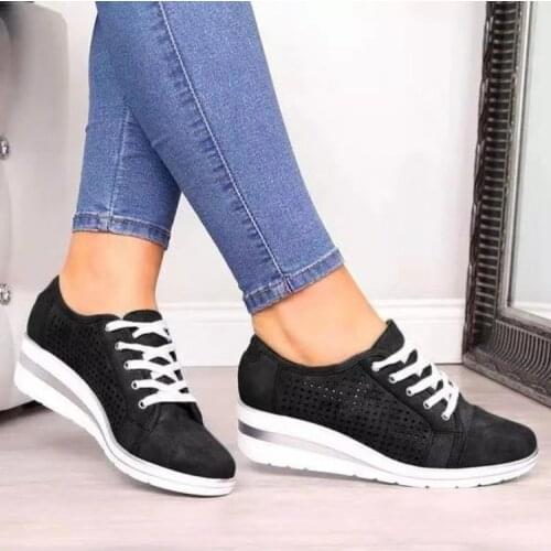 Women Casual Shoes Fashion Female Walking Mesh Flat Shoes Sneakers Women Tenis fashion Feminino Sneakers Vulcanized Shoes