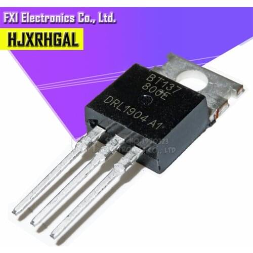 100pcs BT137-800E BT137-800 TO220 TO-220 BT138 Tri