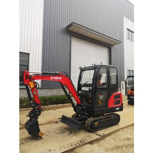 2021 New Bucket Excavator Farm Construction 1.8Ton Digger Crawler SYNBON