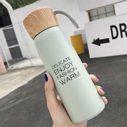 304 thermos hot water thermo bottle girl thermo Mug Student thermos Portable thermos Non slip heat preservation cup travel mug