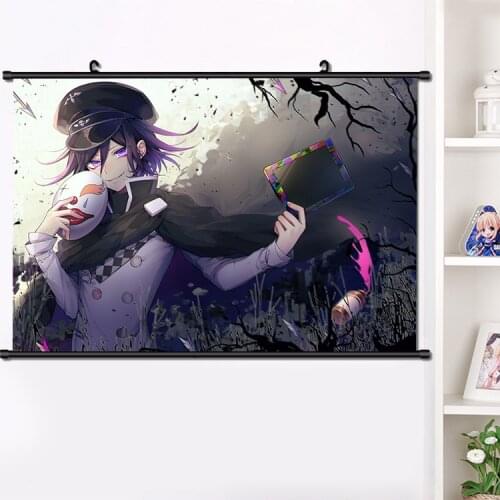 Anime Danganronpa V3 ouma kokichi Nanami ChiaKi Wall Scroll Poster Manga Wall Hanging Poster Fashion Home Decoration 40*60cm