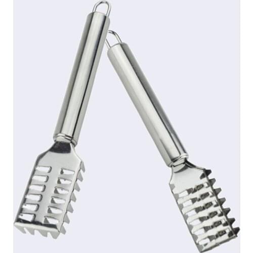 Stainless steel Practical Skin Fish shaver Cleaning Tool Brush Scales scraper Peeler Remover Durable Kitchenware kitchen tools