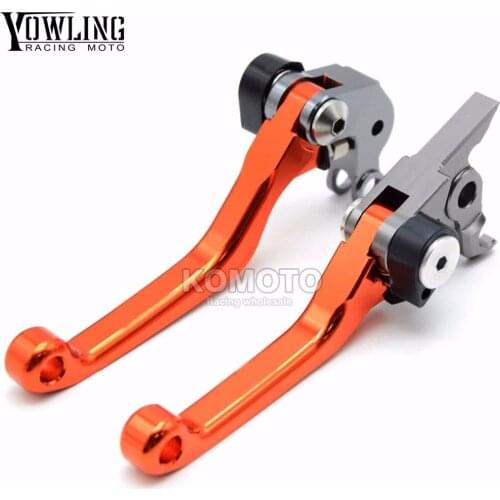 CNC Pivot Brake Clutch Levers for 450EXC 250SX-F 250XC-F 450 EXC 250 SX-F XC-F 2007 2008 2009 2010 2011 2012 2013