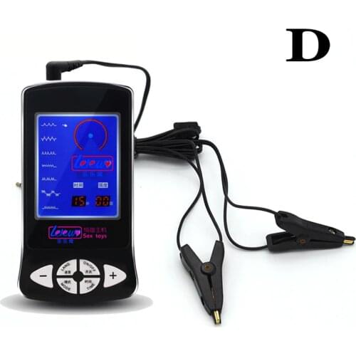 BDSM Electro Shock Stimulation Nipple Clamps Breast Stimulator Pussy Clamp Electrical Sex Erotic Toys For Women Adult