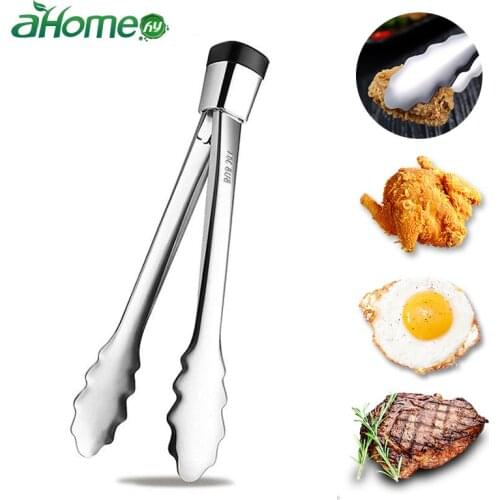 Creative vertical 304 stainless steel food Clip Beef Tongs bread Clips Beef Steak BBQ Barbecue Tools Kitchen Gadgets