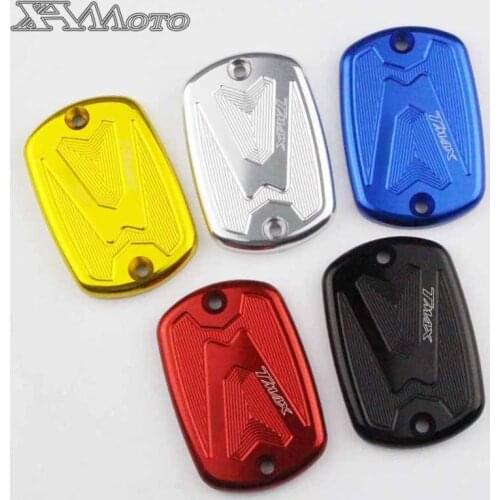 Tmax 530 500 CNC Brake Fluid Reservoir Cap Cover For Yamaha T Max T-Max 500 2004-2011 Tmax 530 2012 2013 2014